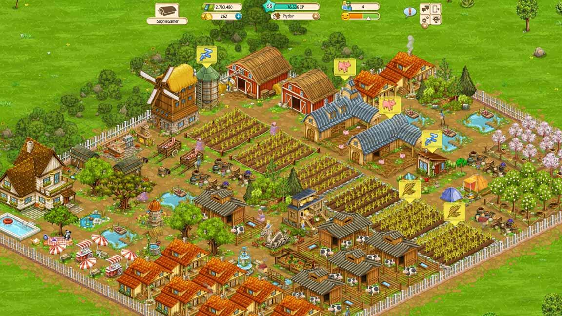 goodgame big farm flower shop upgrades